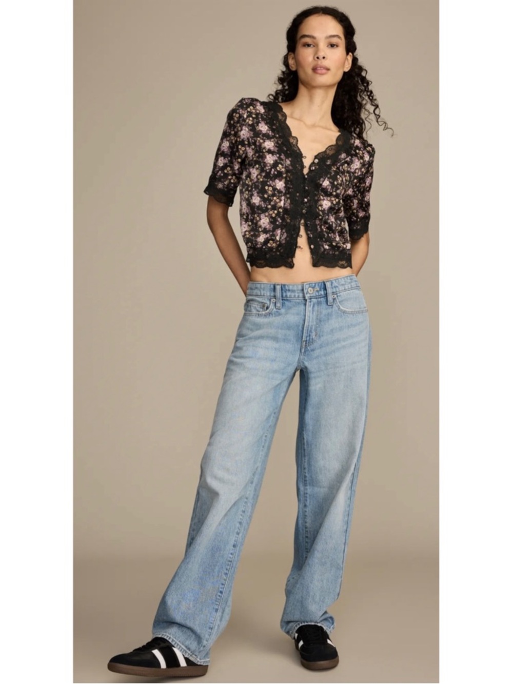 Lucky brand the baggy